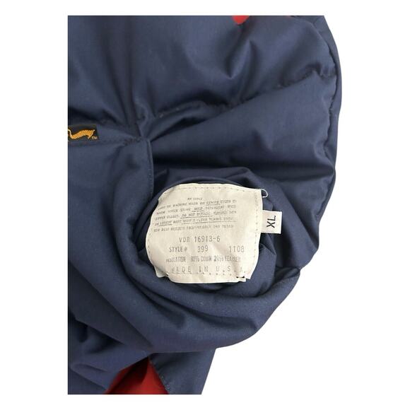 VTG Duxbak‎ Down Puffer Vest Reversible Outdoors Hunting Gorpcore XL - Picture 5 of 13